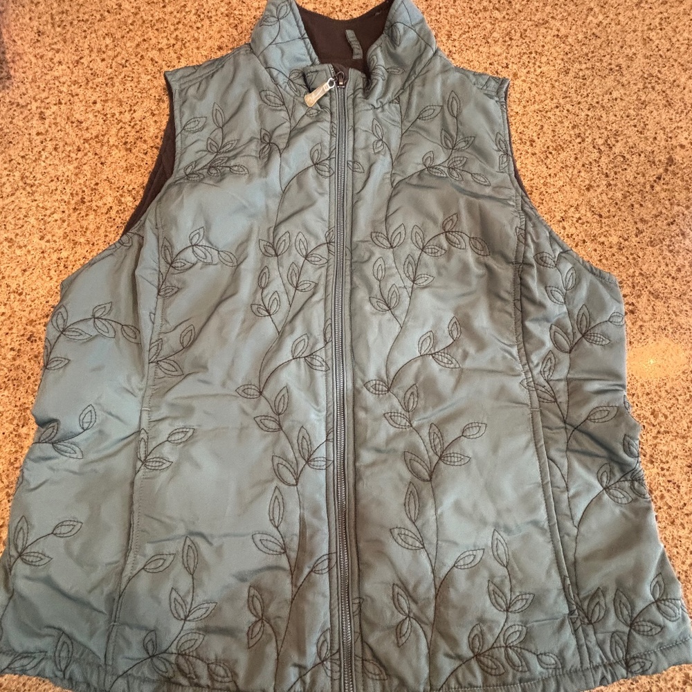Eddie Bauer Fleece Lined Vest